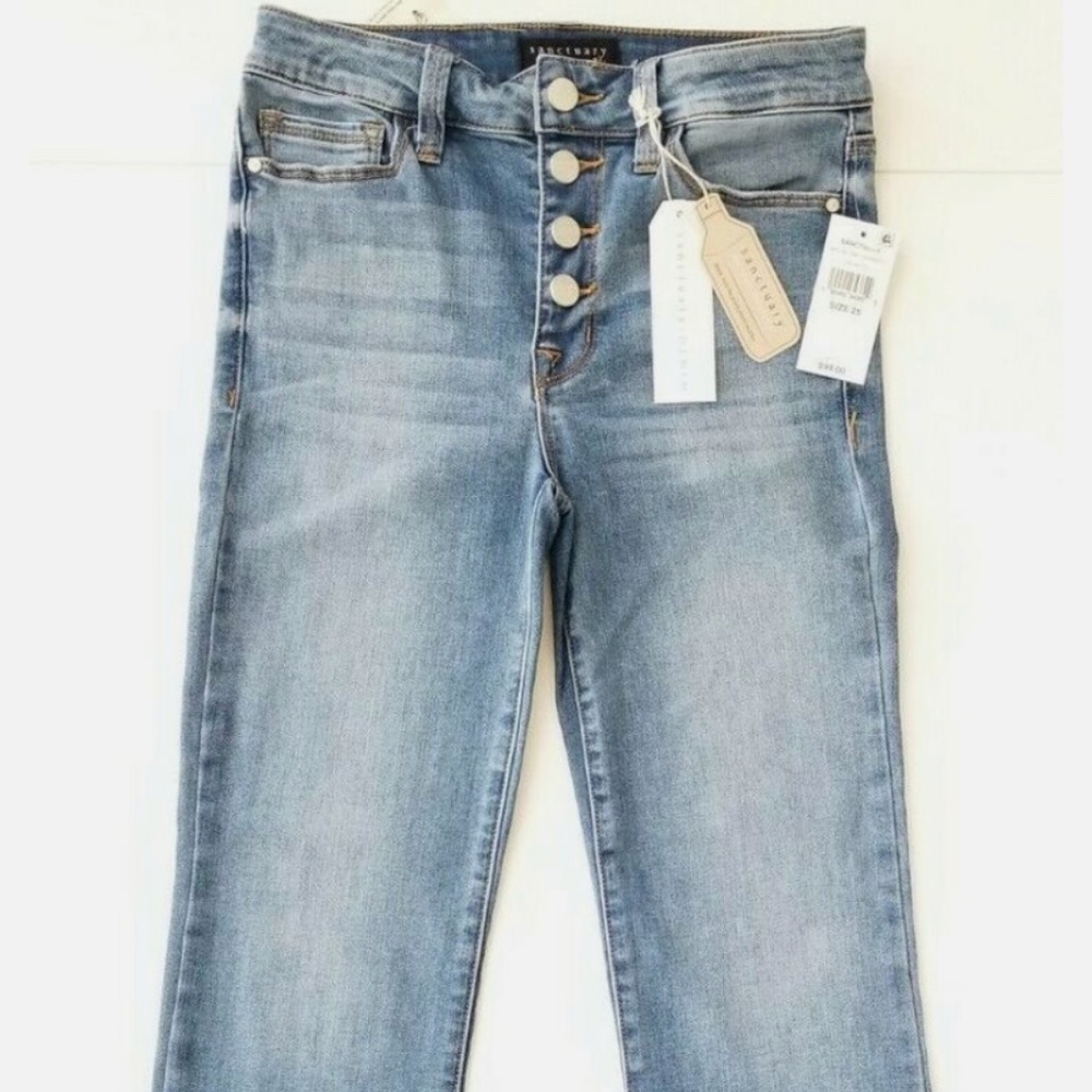 Sanctuary Women's Kick Crop Standard Rise Denim Jeans